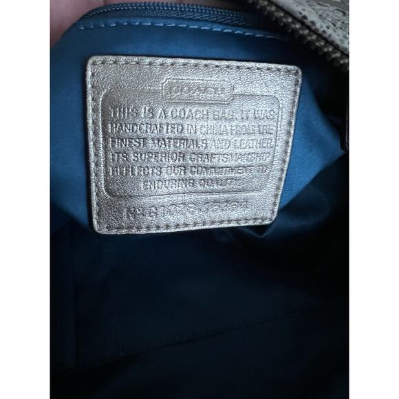 COACH Python Purse Bag Shoulder Snake Animal Handle Strap Leather - Picture 10 of 14